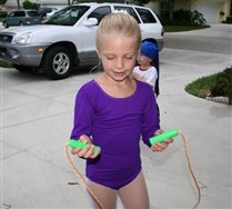 Colorful Long Sleeve Scoop Neck Kids Leotard