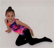 Colorful Splash Color Tank Kids Leotard