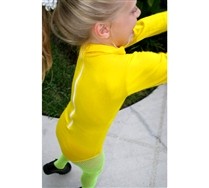 Colorful Kids Turtle Neck Leotard
