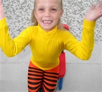 Kids Turtle Neck Leotard
