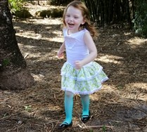Colorful Kids Fishnet Pantyhose