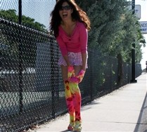 Colorful Splash Color Wrist Gloves