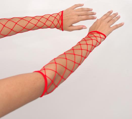Fence Net Arm Warmers and Hosiery