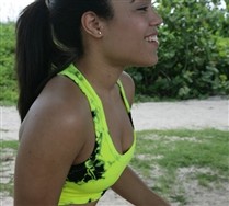Colorful Splash Color Sports Bra