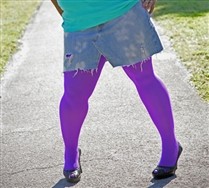 Colorful Plus Size Nylon/Lycra Tights