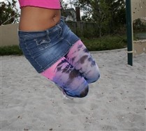 Colored Plus Size Nylon/Lycra Tights