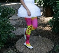 Kids MicroFiber Splash Color Tights