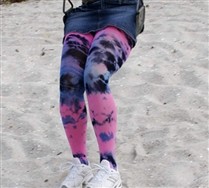 Kids MicroFiber Splash Color Tights and Hosiery