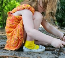 Solid Color Nylon Kids Socks