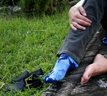 Colored Splash Color Sports Socks