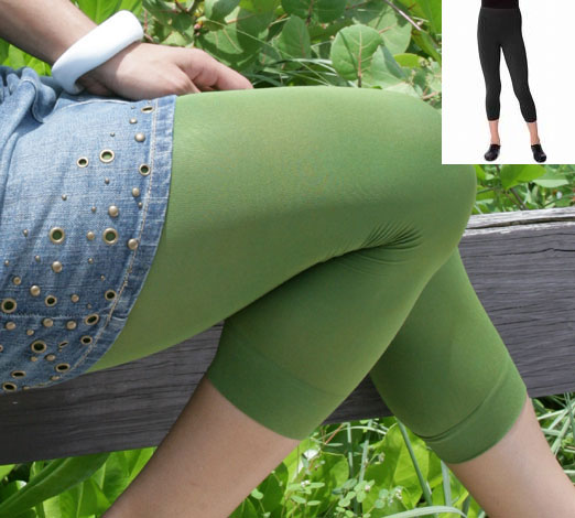 Microfiber Footless Tights