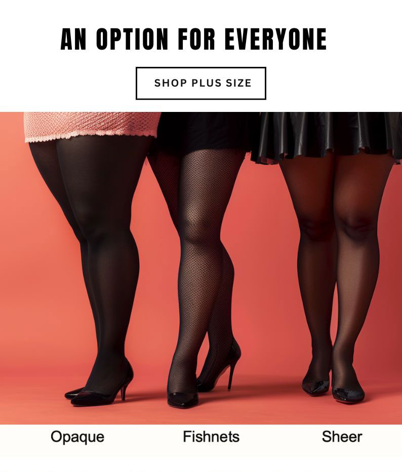 Black Plus Size Tights