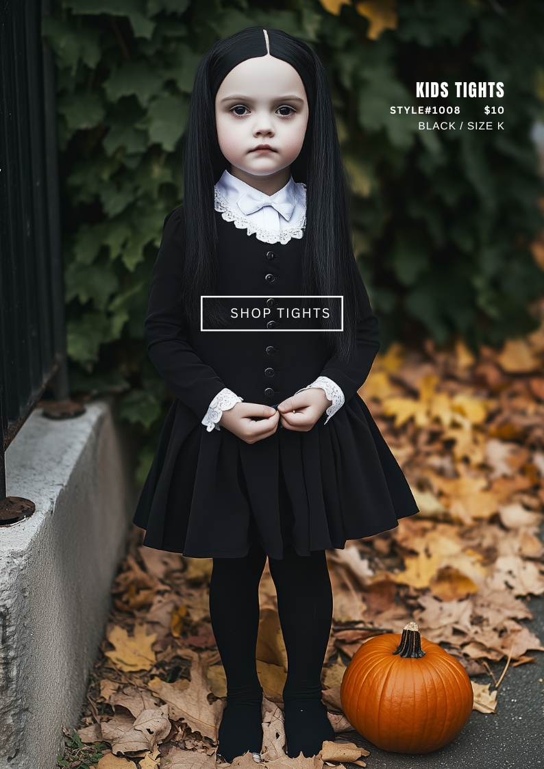 Wednesday Adams Kids Costume