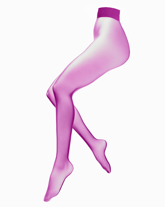 1004 Magenta Sheer Pantyhose Stockings Tights