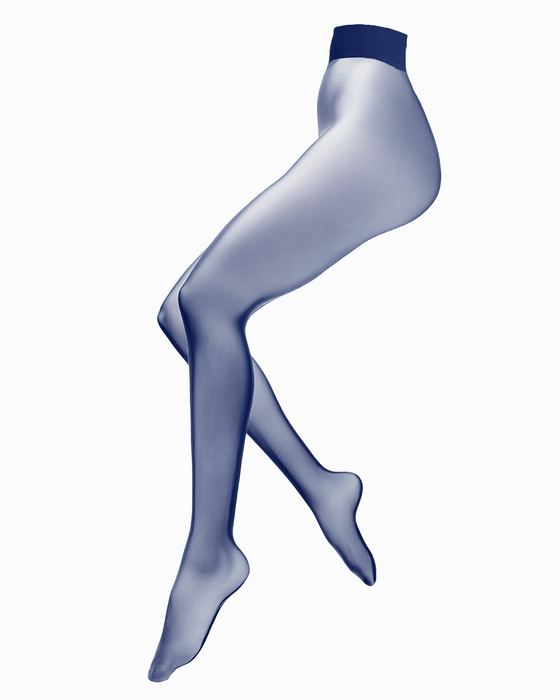 1004 Navy Sheer Pantyhose Stockings Tights