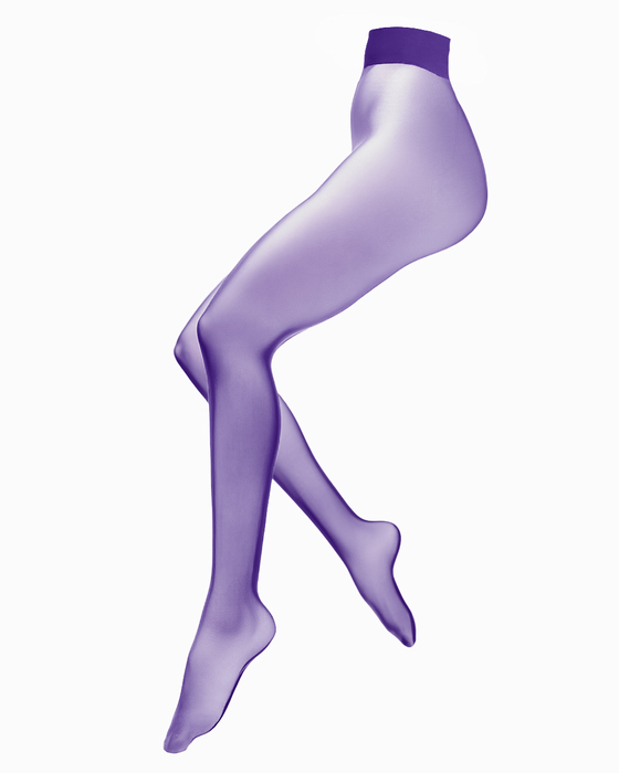 1004 Purple Sheer Pantyhose Stockings Tights