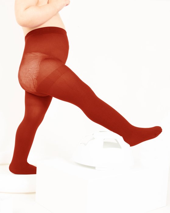 Rust Nylon/Lycra Tights Style# 1008 | We Love Colors