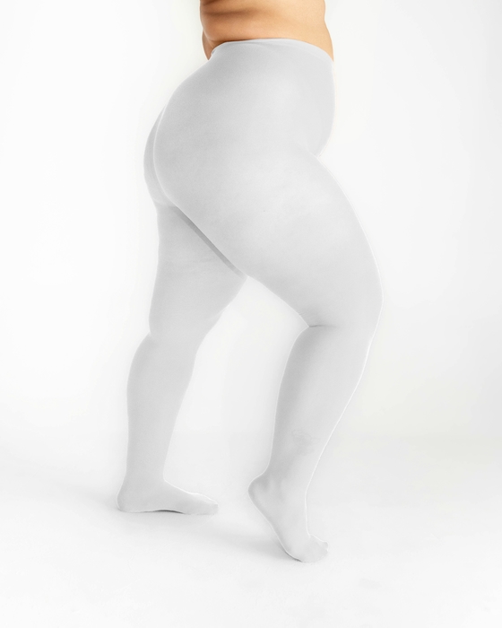 Athleta - Orange White Printed Leggings Polyester Spandex Nylon | SilkRoll