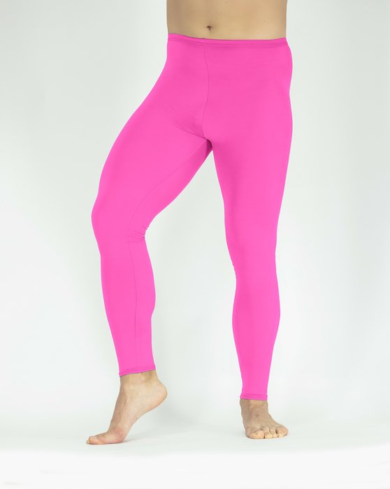 80's Footless Tights (Neon Pink)