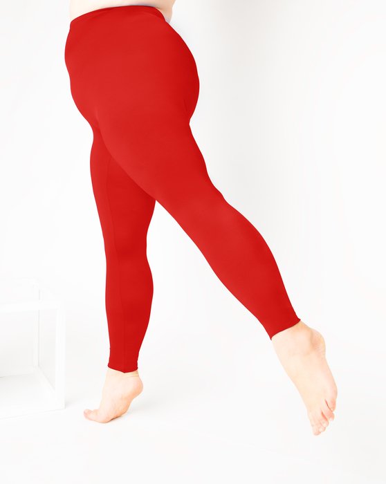 Sky Blue Footless Performance Tights Leggings Style# 1047