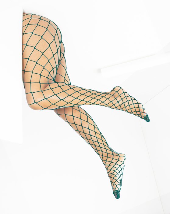 Black fishnet stockings large Diamond net | Sexy tights for women