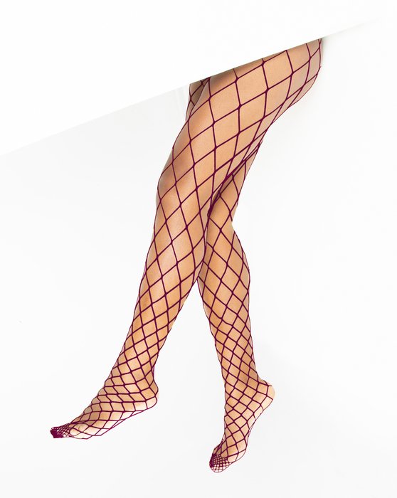 Peacock Fishnet Tights - sizes 4-14+