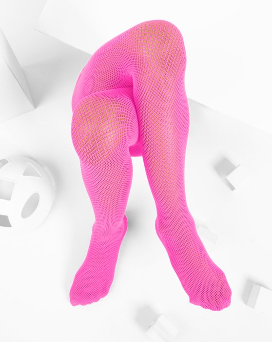 Forum Novelties Women's Novelty Fishnet Leggings, Neon Pink, One