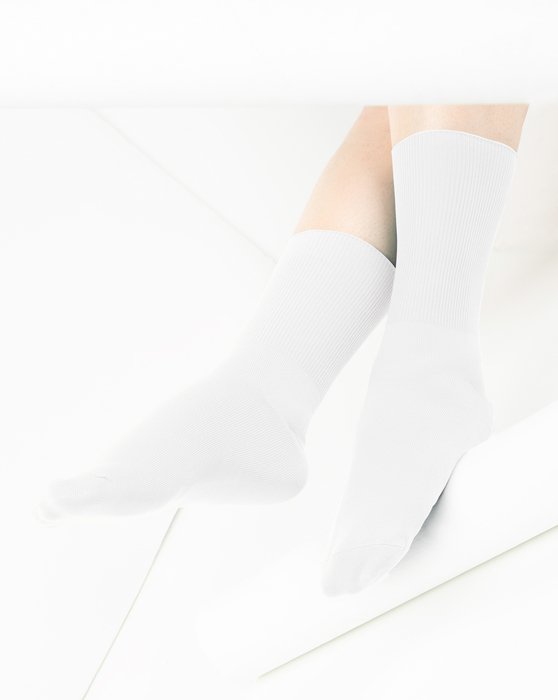 White Nylon Socks Style# 1551 | We Love Colors