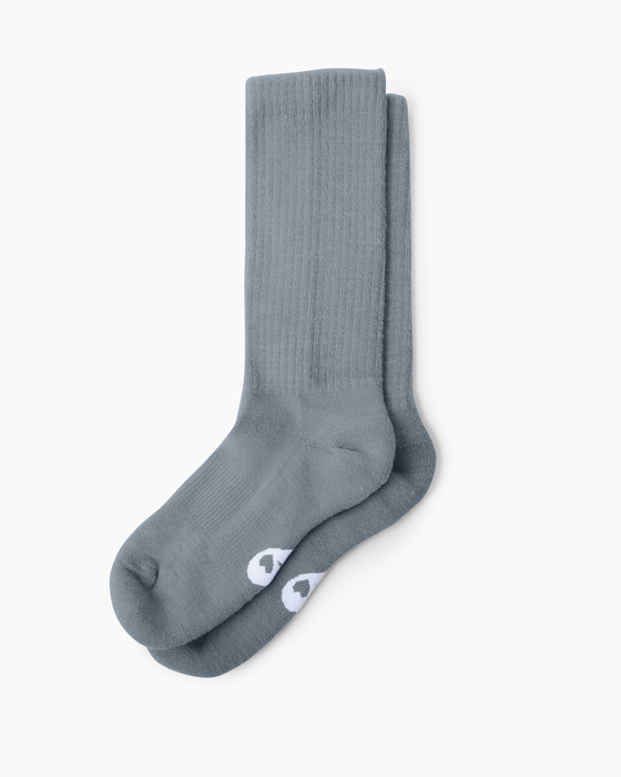 Grey Mid Calf Wool Socks Style# 1554 | We Love Colors