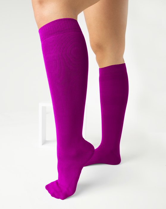 Magenta Sports Socks Style# 1559 | We Love Colors