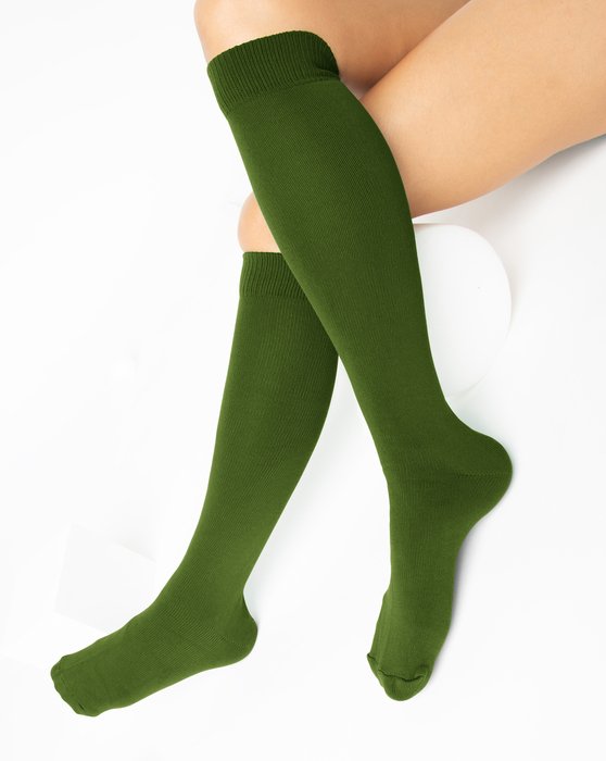 ladies green socks