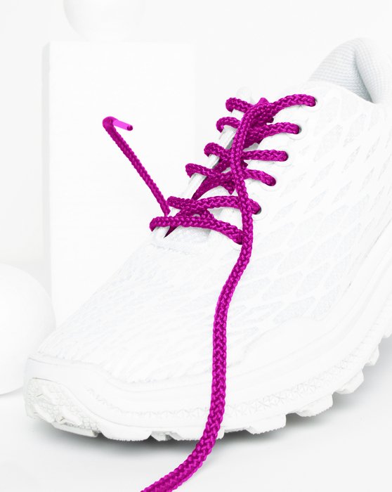 Magenta Round Shoelaces Style# 3001 | We Love Colors