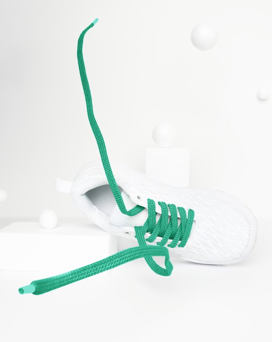 Emerald Flat Shoelaces Style# 3002 | We 
