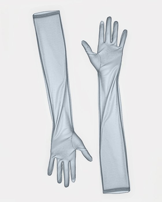 3207 Sheer Gloves Grey