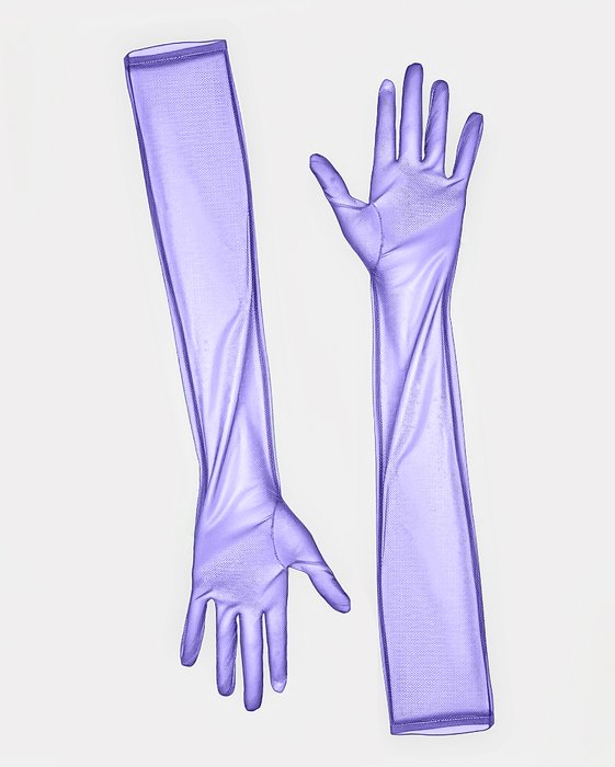 3207 Sheer Gloves Lavender