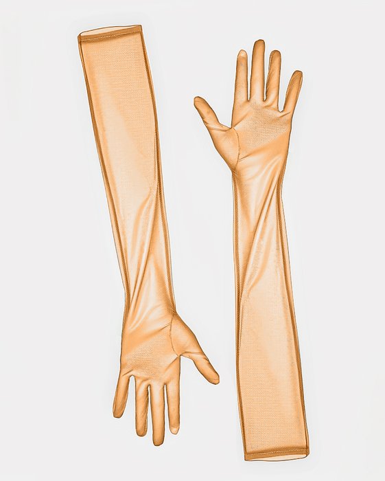 3207 Sheer Gloves Light Orange