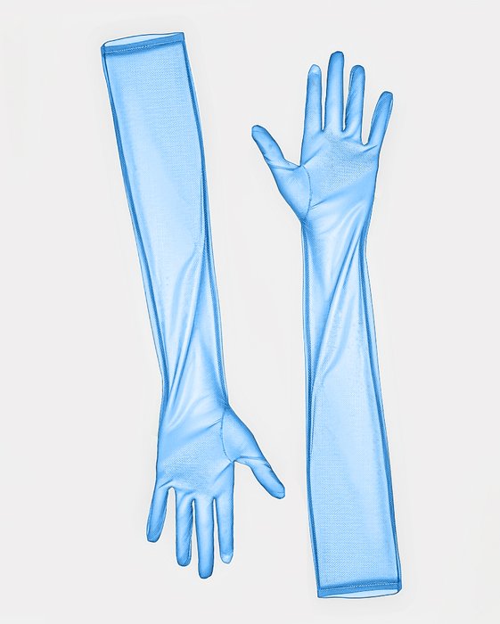 3207 Sheer Gloves Medium Blue