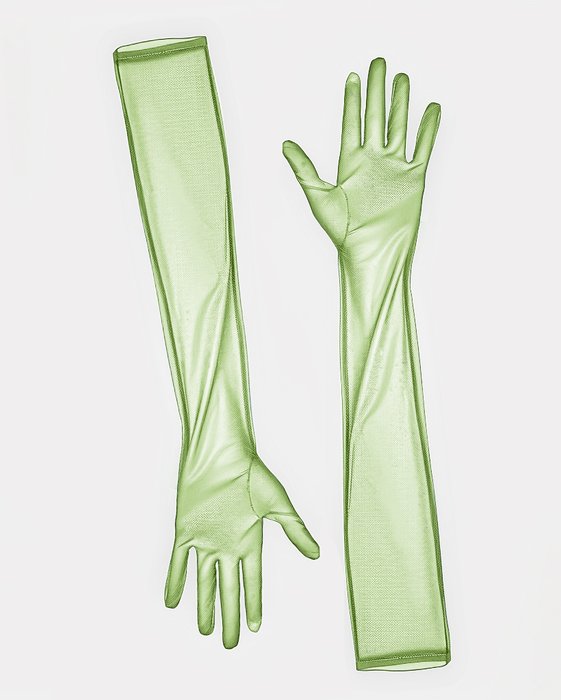 3207 Sheer Gloves Mint Green