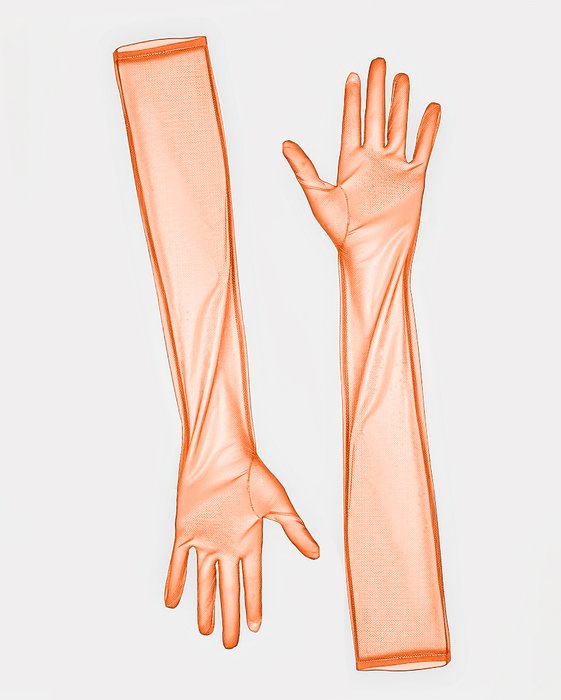 3207 Sheer Gloves Orange