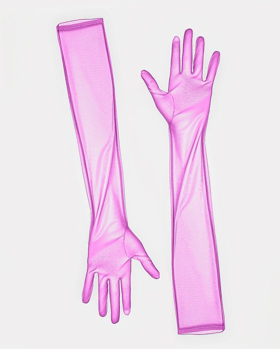 3207 Sheer Gloves Orchid Pink