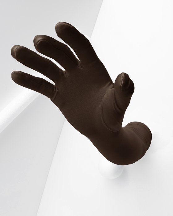 3407 Brown Long Opera Gloves