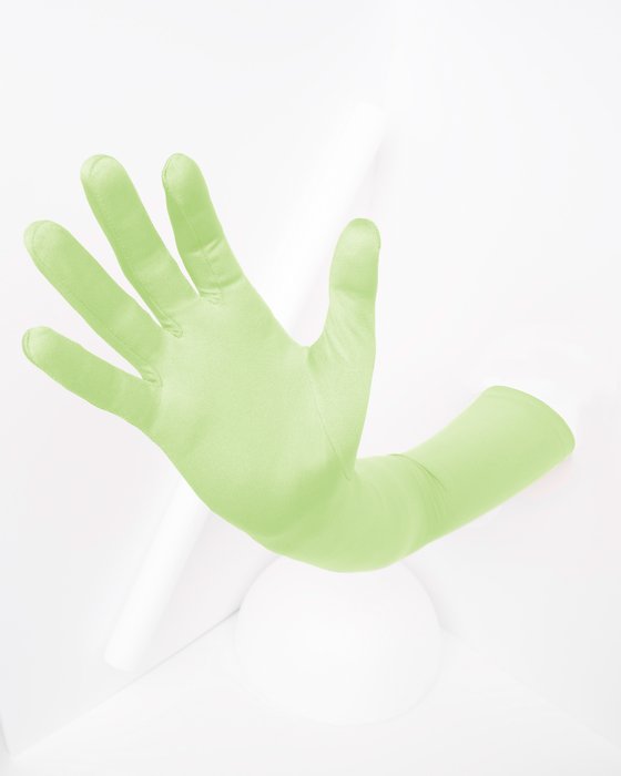 3407 Mint Green Long Opera Gloves