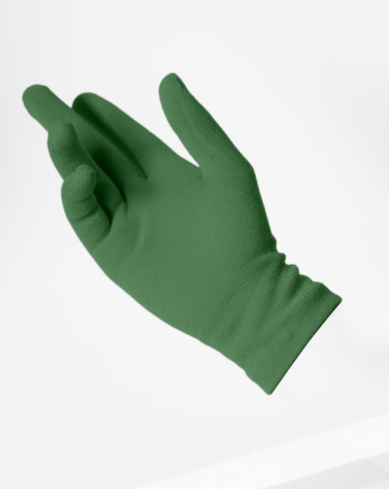 3601 Emerald Short Matte Knitted Seamless Gloves