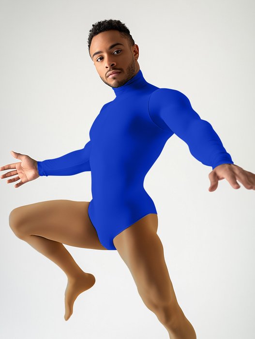 5004 M Royal Mockneck Leotard