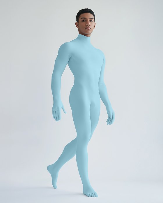 5010 M Aqua Second Skin Catsuit