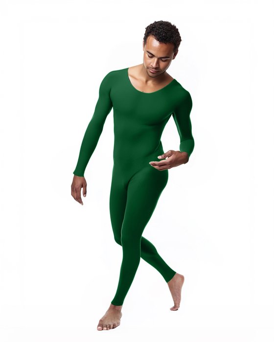 5014 M Emerald Seamless Catsuit Bodystocking