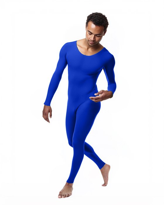 5014 M Royal Seamless Catsuit Bodystocking