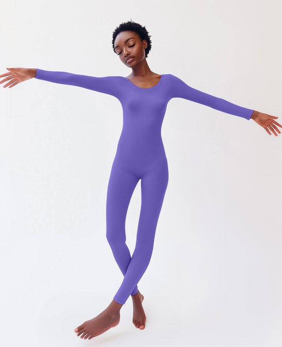 Mens Lavender Seamless Second Skin Catsuit Bodystocking Style# 5014 | We Love Colors