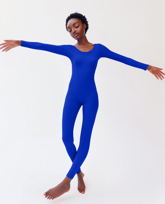 5014 W Royal 2 Seamless Catsuit Bodystocking