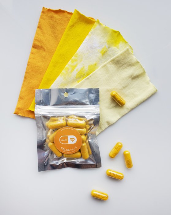 8701 Color Pills Acid Dyes Nylon Yellow